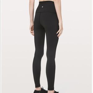 Lululemon Full Length Black Wunder Under leggings